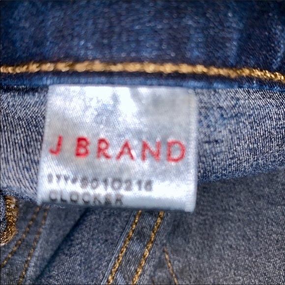 J Brand Clocker Skinny Dark Wash Jeans 27 - Picture 7 of 7